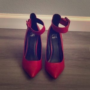 Red high heels